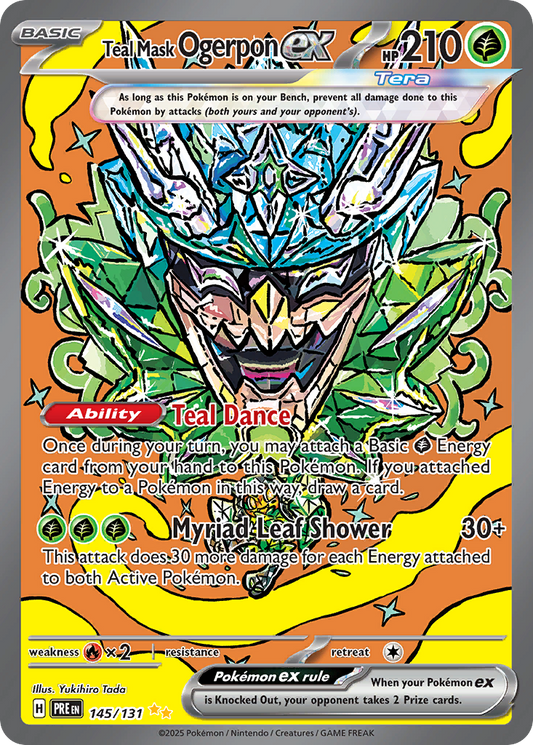 Teal Mask Ogerpon ex – Prismatic Evolutions