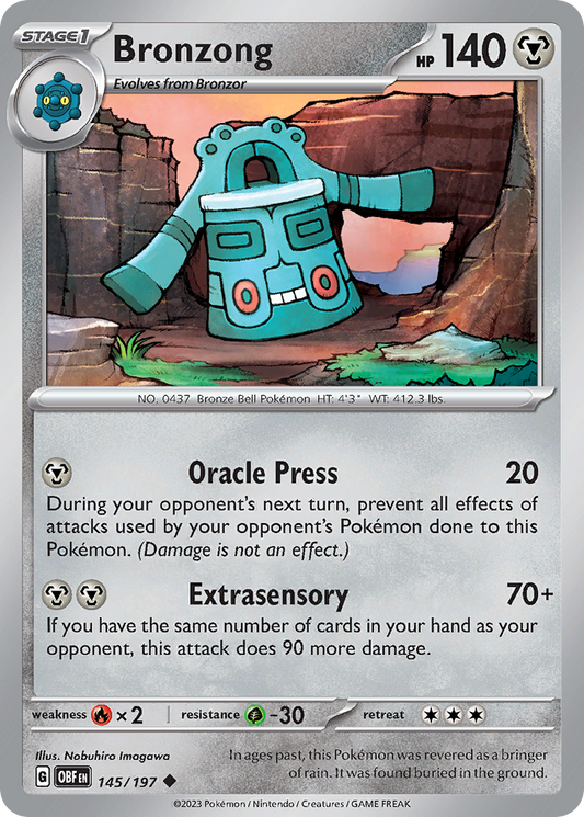 Bronzong – Obsidian Flames