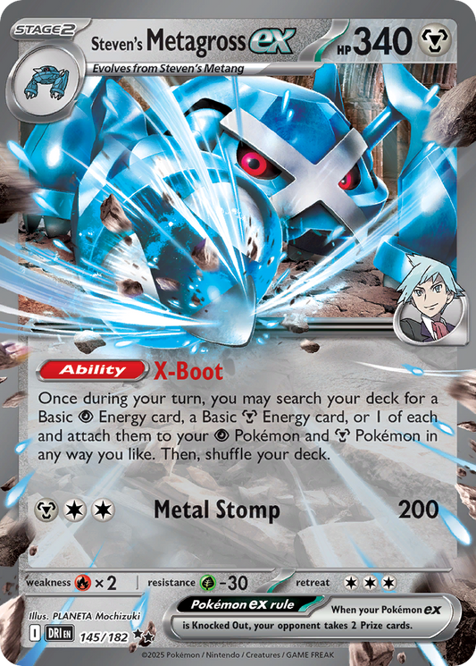 Steven's Metagross ex – Destined Rivals