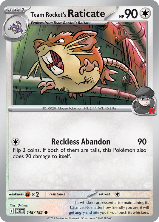 Team Rocket's Raticate – Destined Rivals
