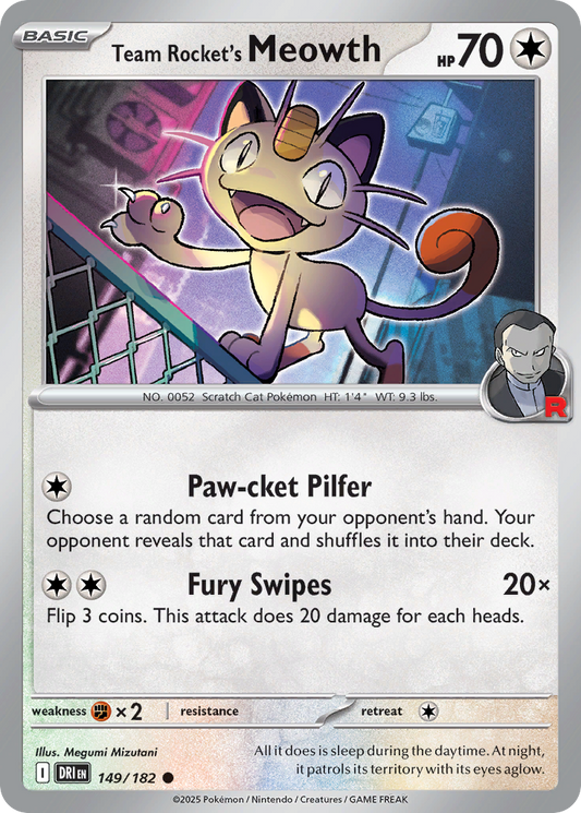 Team Rocket's Meowth – Destined Rivals