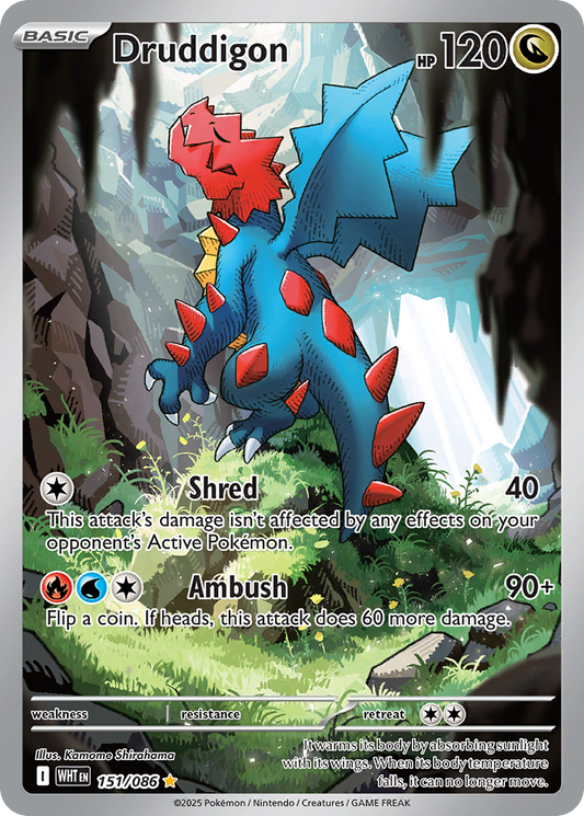 Druddigon — White Flare 151/086
