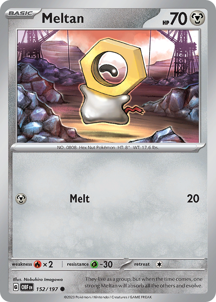 Meltan – Obsidian Flames