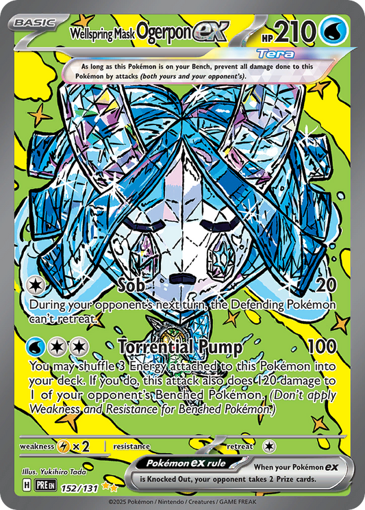 Wellspring Mask Ogerpon ex – Prismatic Evolutions