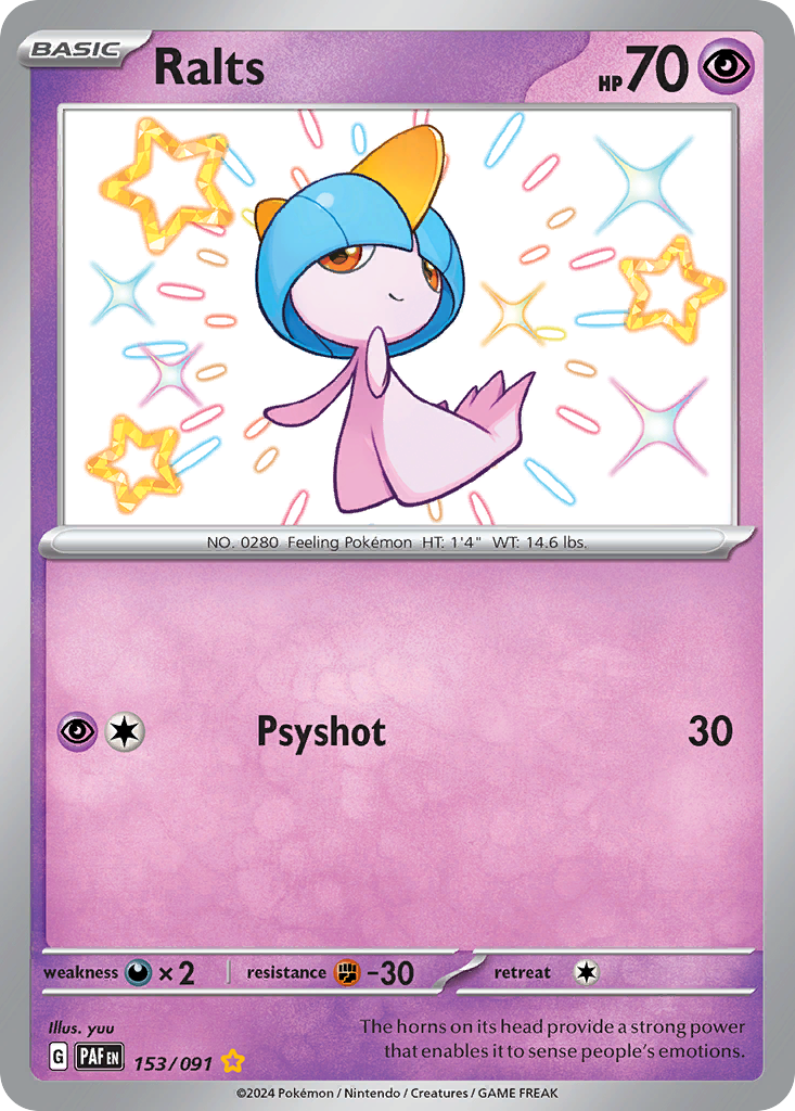 Ralts – Paldean Fates