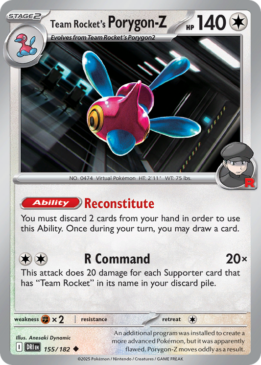 Team Rocket's Porygon-Z – Destined Rivals