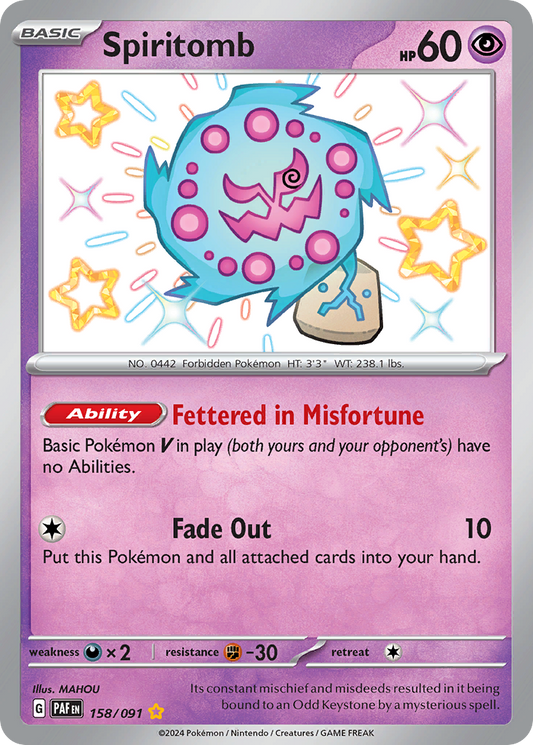 Spiritomb – Paldean Fates