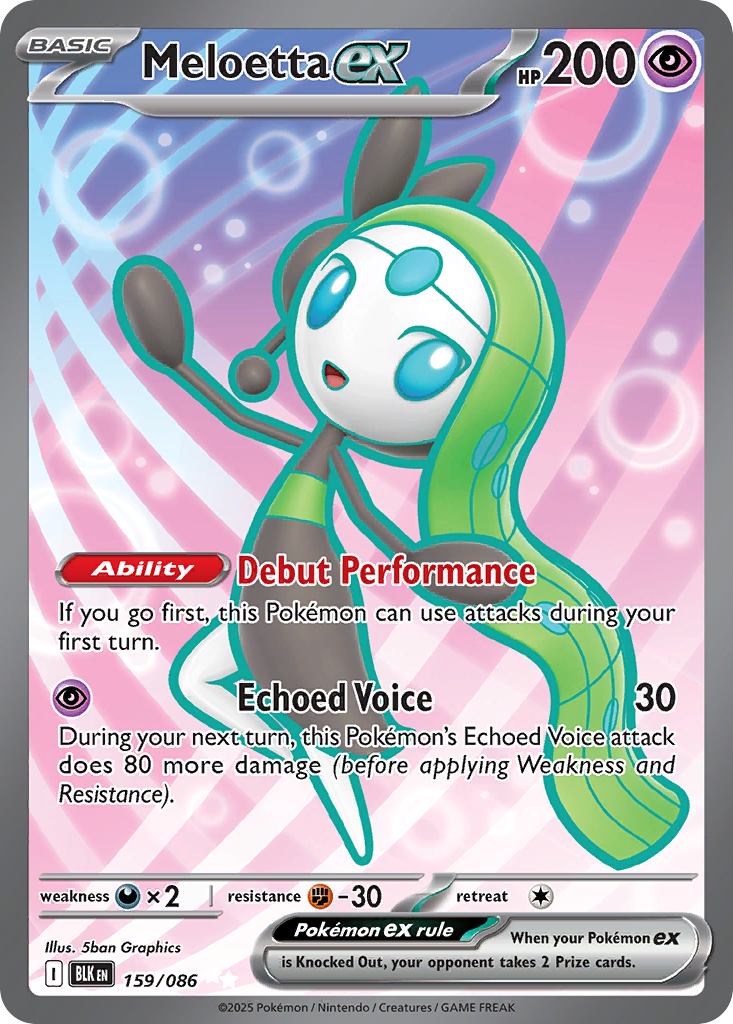 Meloetta ex – Black Bolt