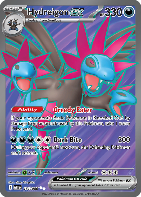 Hydreigon ex — White Flare 161/086