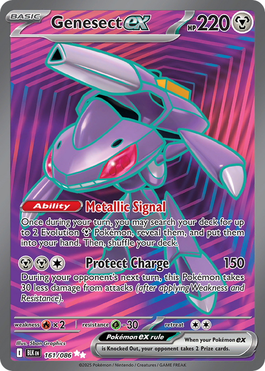 Genesect ex – Black Bolt