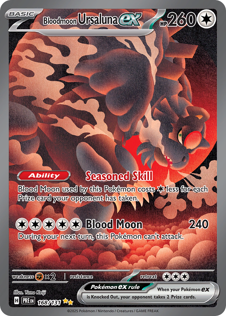 Bloodmoon Ursaluna ex – Prismatic Evolutions