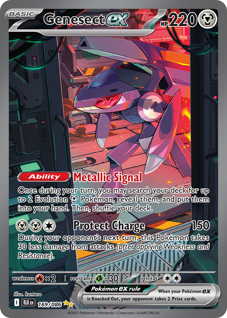 Genesect ex – Black Bolt
