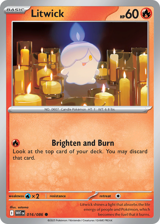Litwick — White Flare 016/086