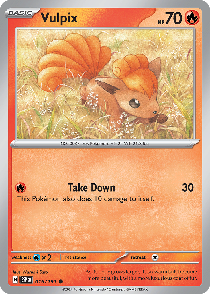 Vulpix – Surging Sparks
