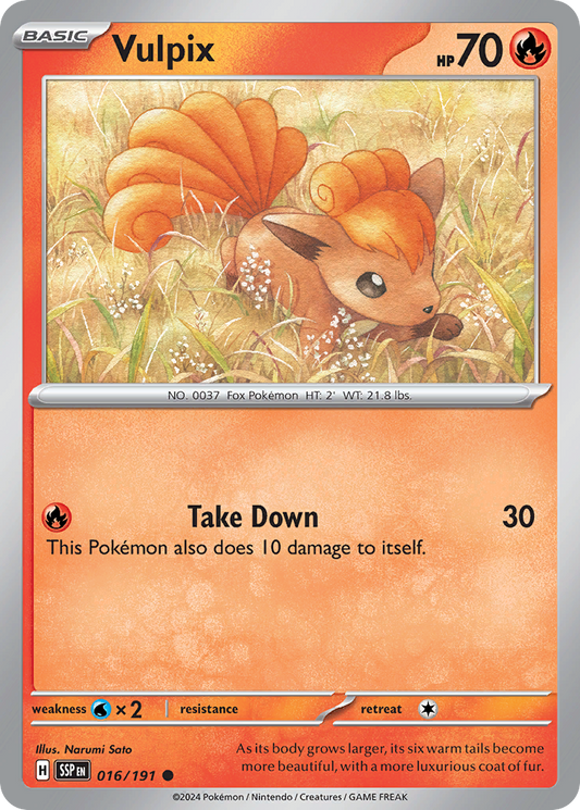 Vulpix – Surging Sparks