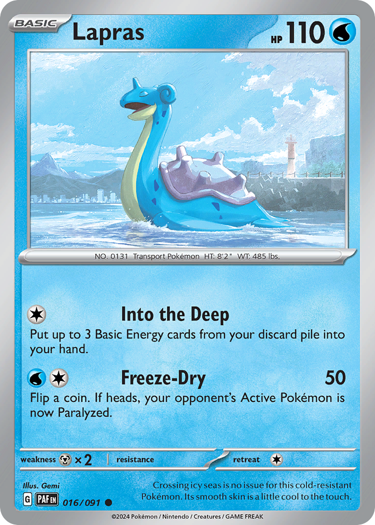 Lapras – Paldean Fates