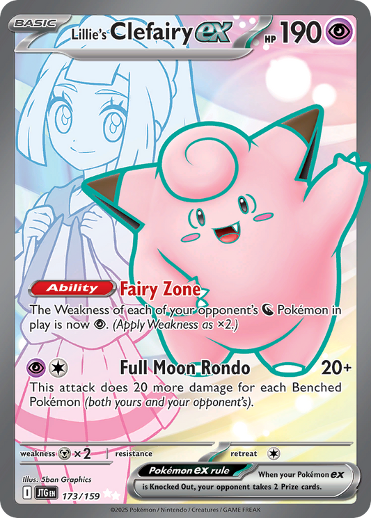 Lillie's Clefairy ex — Journey Together 173/159