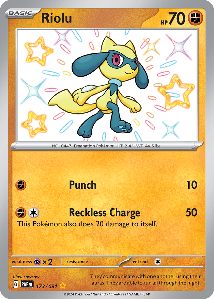 Riolu – Paldean Fates
