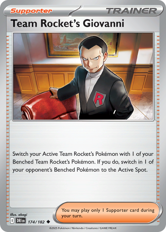 Team Rocket's Giovanni – Destined Rivals