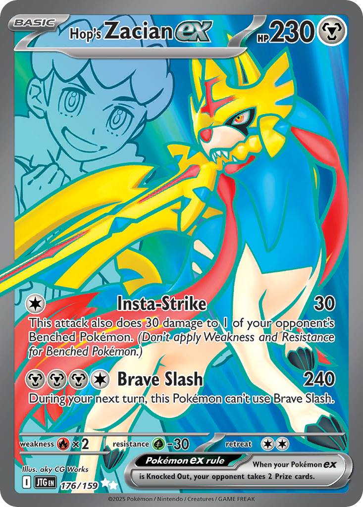 Hop's Zacian ex – Journey Together