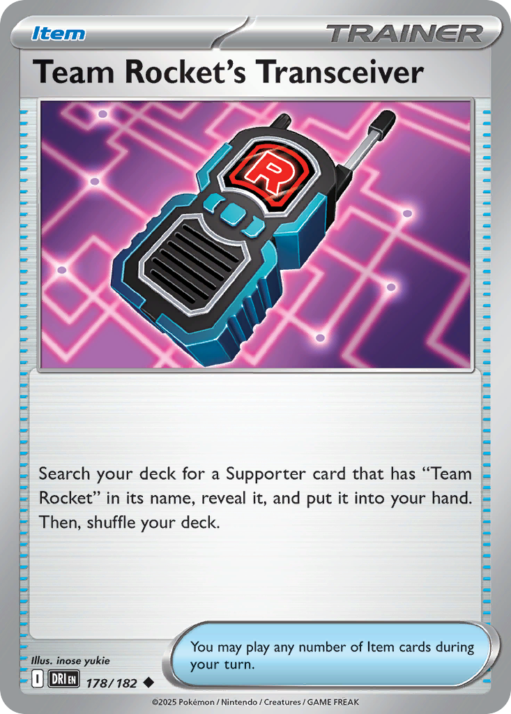 Team Rocket's Transceiver – Destined Rivals