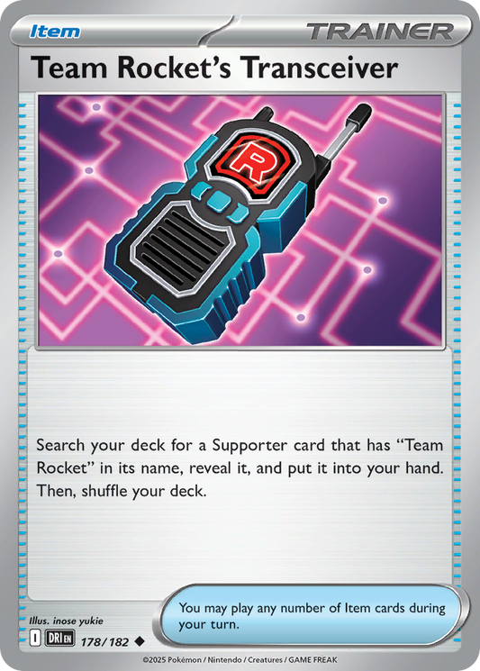 Team Rocket's Transceiver – Destined Rivals