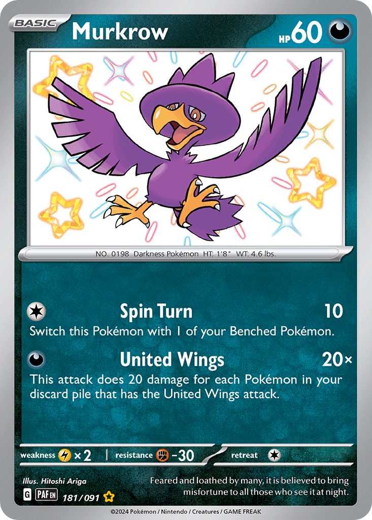 Murkrow – Paldean Fates