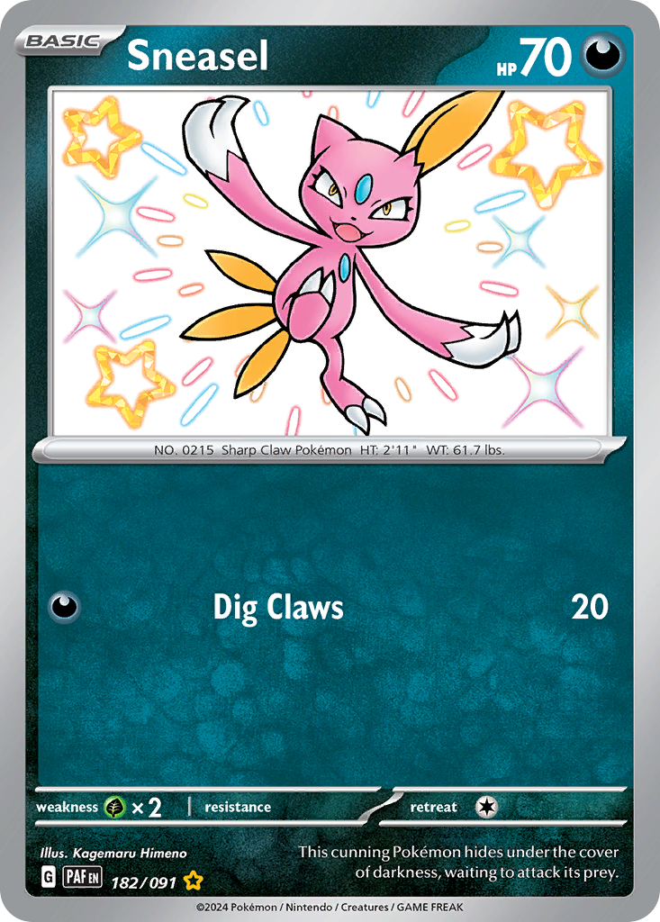 Sneasel – Paldean Fates