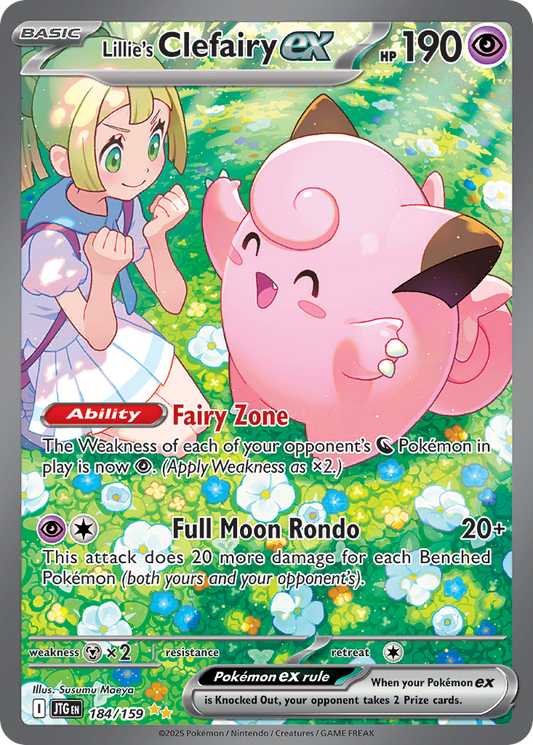 Lillie's Clefairy ex — Journey Together 184/159