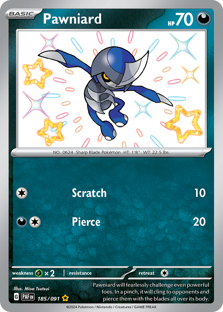 Pawniard – Paldean Fates