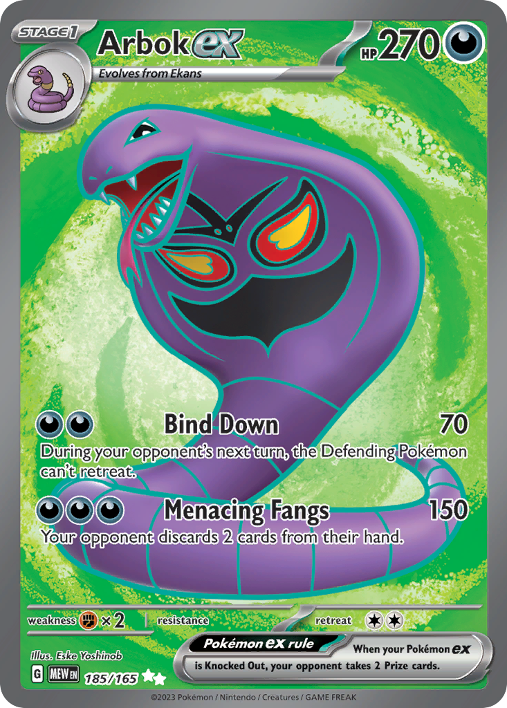 Arbok ex – 151