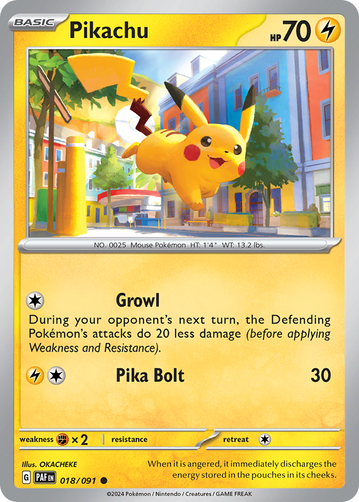 Pikachu – Paldean Fates