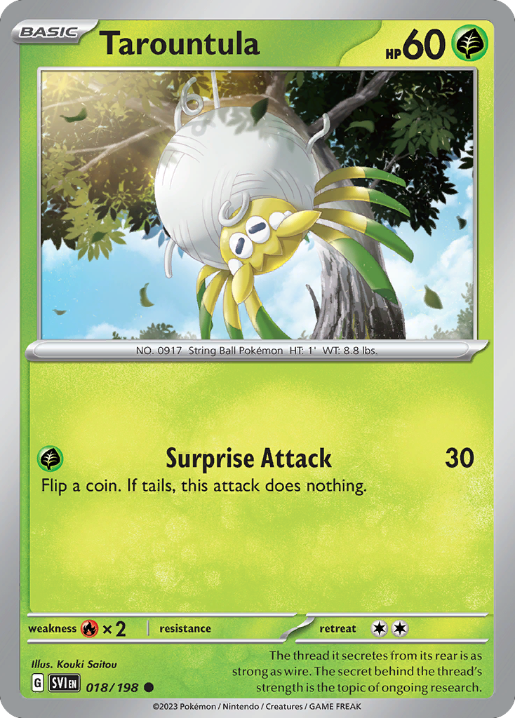 Tarountula – Scarlet & Violet