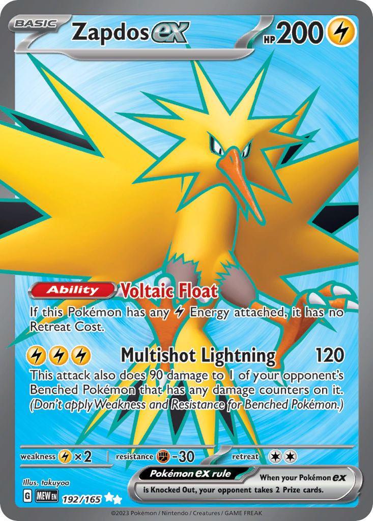 Zapdos ex – 151