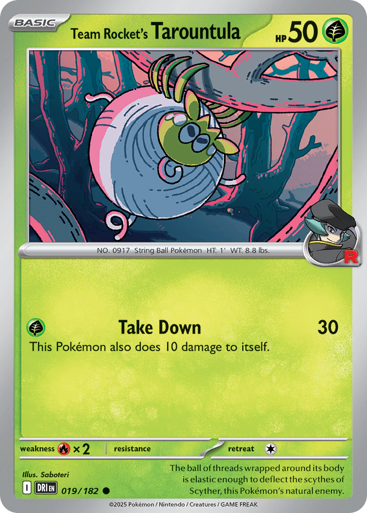 Team Rocket's Tarountula – Destined Rivals