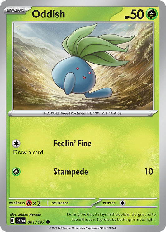 Oddish – Obsidian Flames