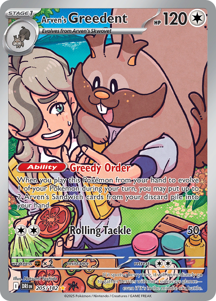 Arven's Greedent – Destined Rivals