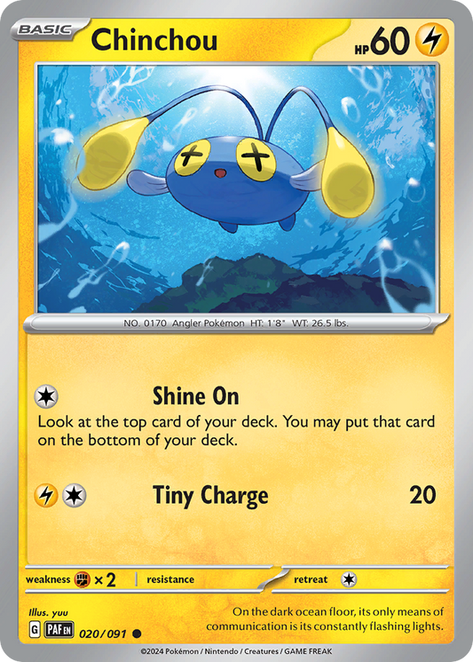 Chinchou – Paldean Fates
