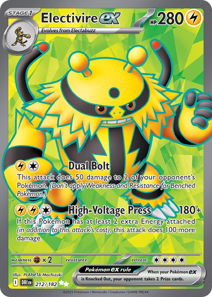Electivire ex – Destined Rivals