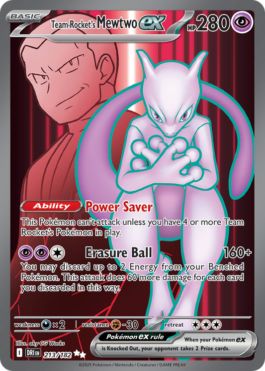 Team Rocket's Mewtwo ex – Destined Rivals