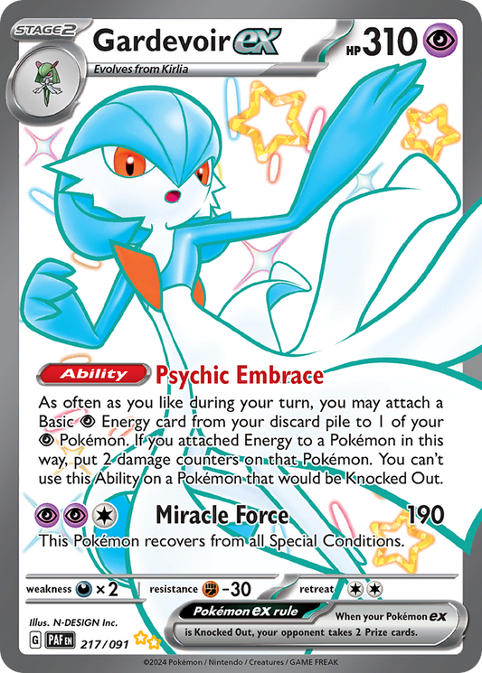 Gardevoir ex – Paldean Fates