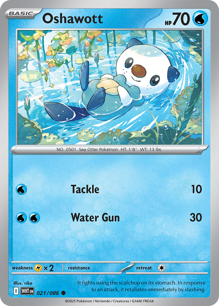 Oshawott – White Flare