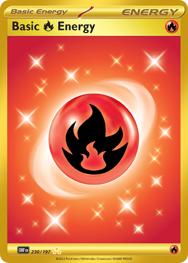 Basic Fire Energy – Obsidian Flames