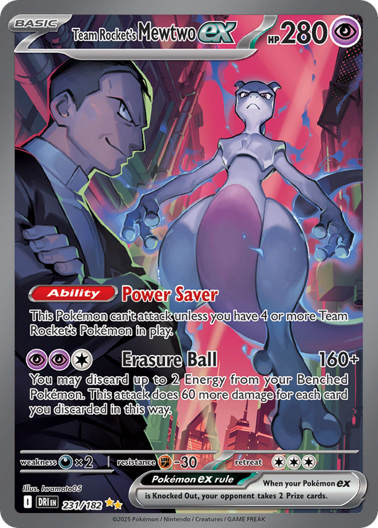 Team Rocket's Mewtwo ex – Destined Rivals