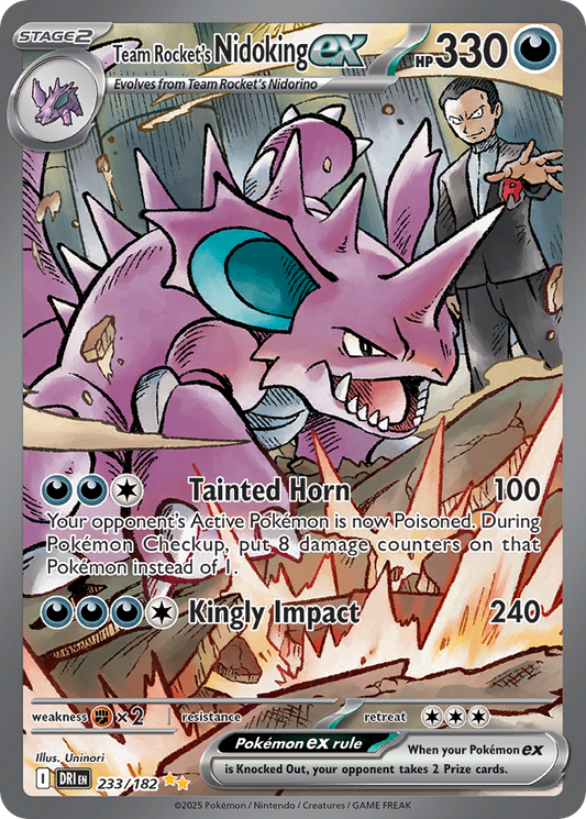 Team Rocket's Nidoking ex – Destined Rivals