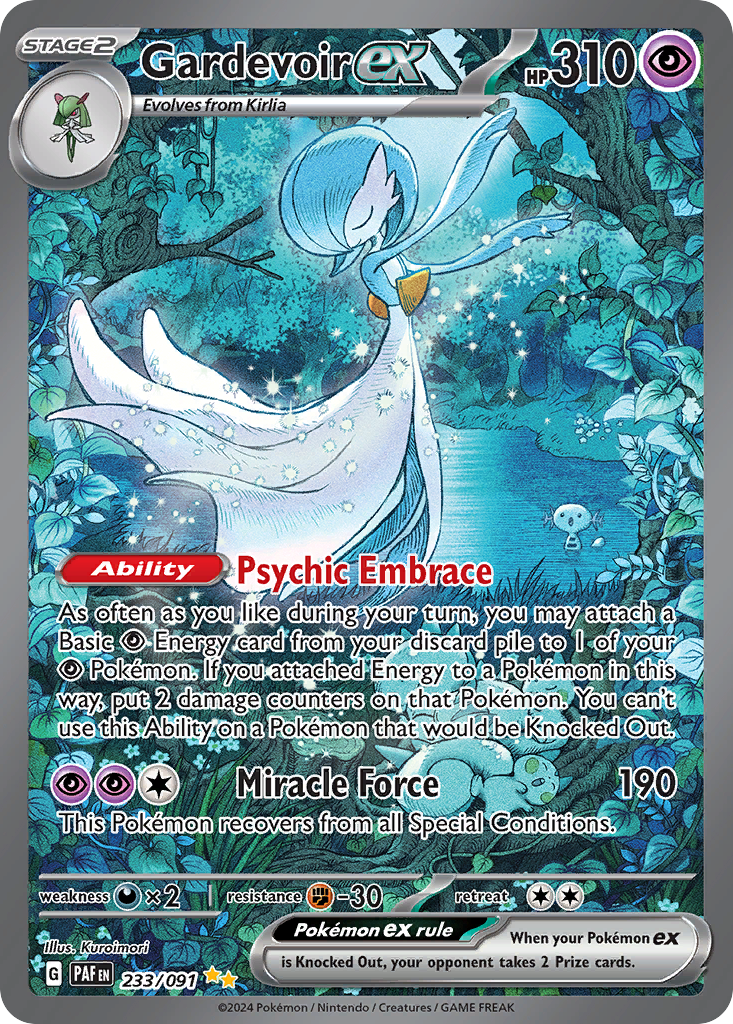 Gardevoir ex – Paldean Fates