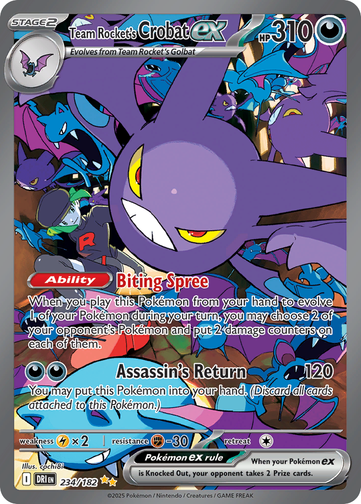 Team Rocket's Crobat ex – Destined Rivals