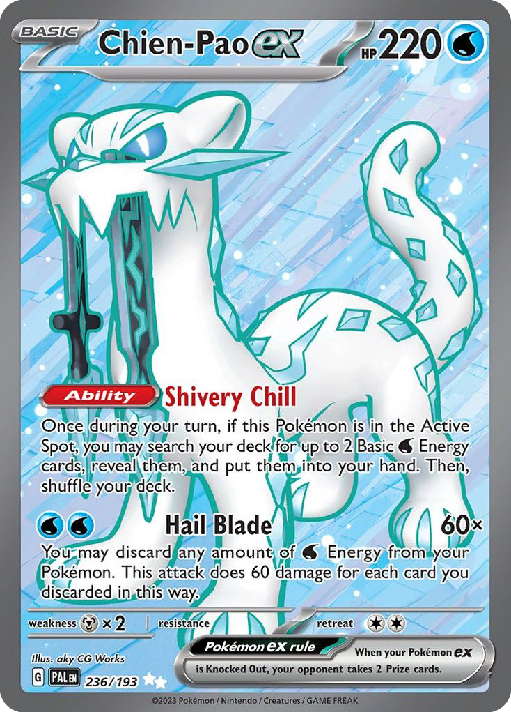 Chien-Pao ex – Paldea Evolved