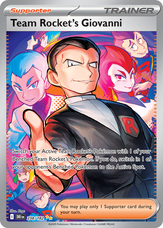 Team Rocket's Giovanni – Destined Rivals