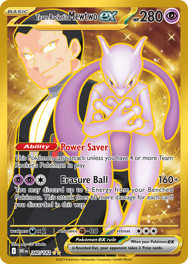 Team Rocket's Mewtwo ex – Destined Rivals